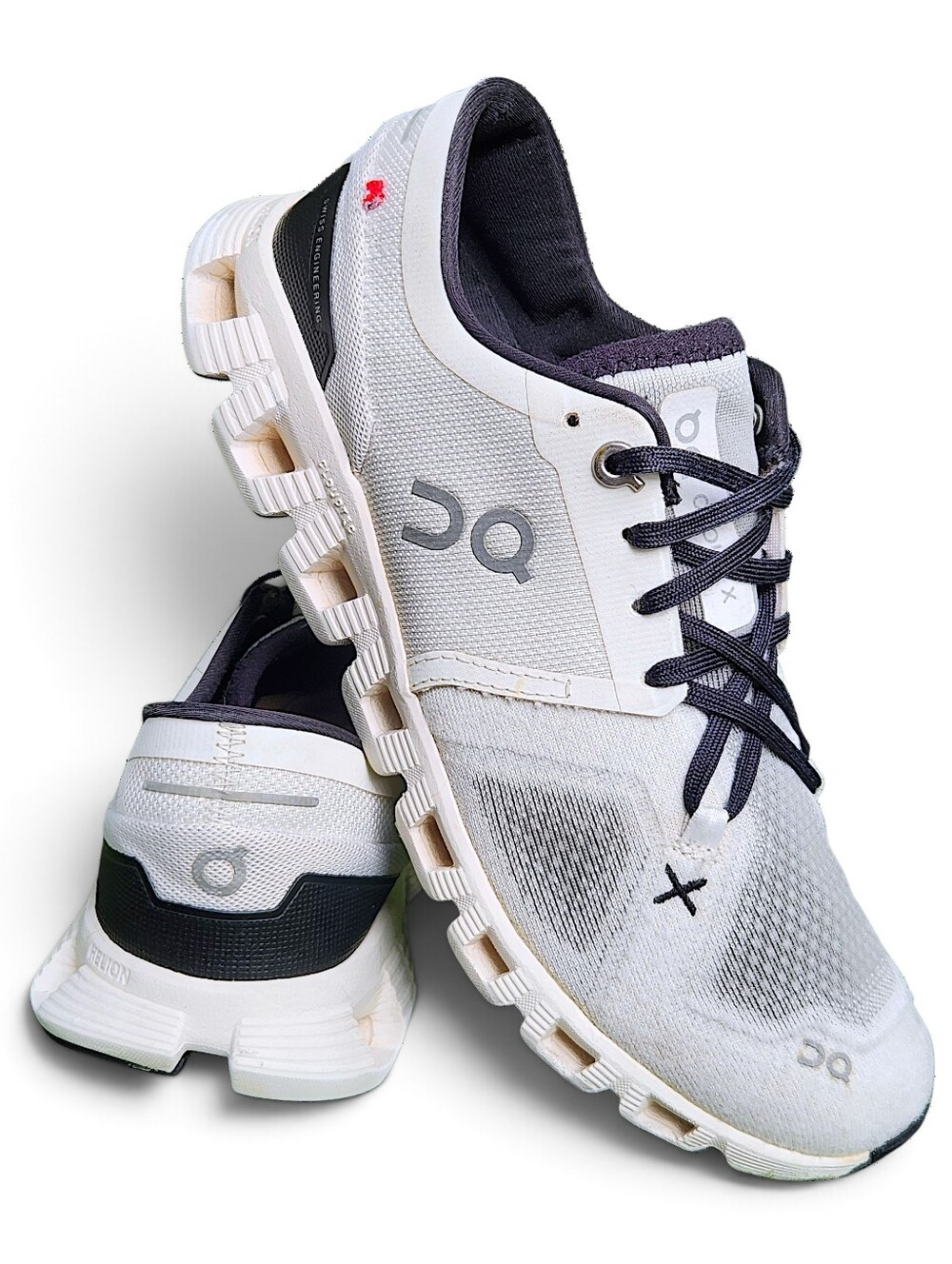 On Cloud X3 Womens Size 7.5 Bone White Athletic Running Cushioned Sneakers Shoes